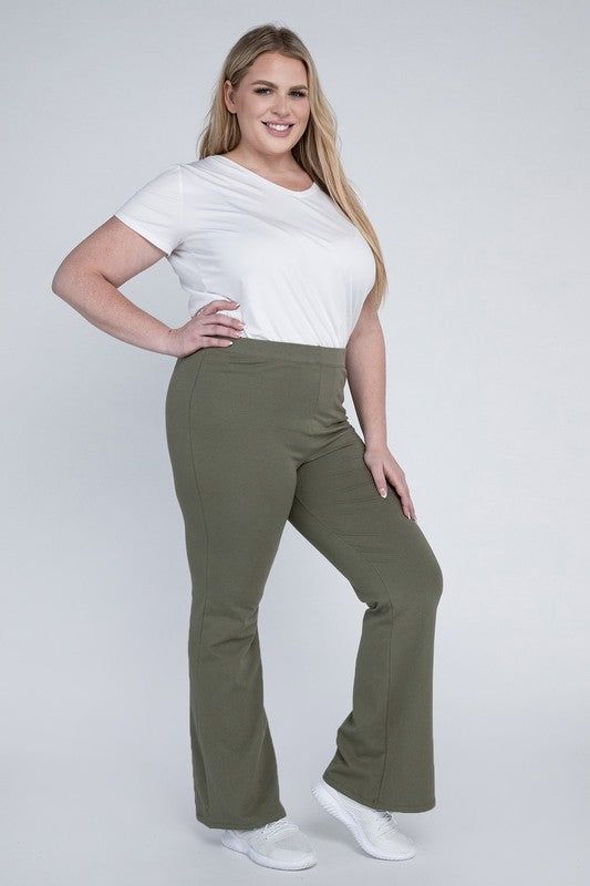 Plus Everyday Flare Bottoms - us.meeeshop