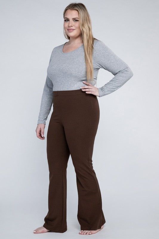 Plus Everyday Flare Bottoms - us.meeeshop