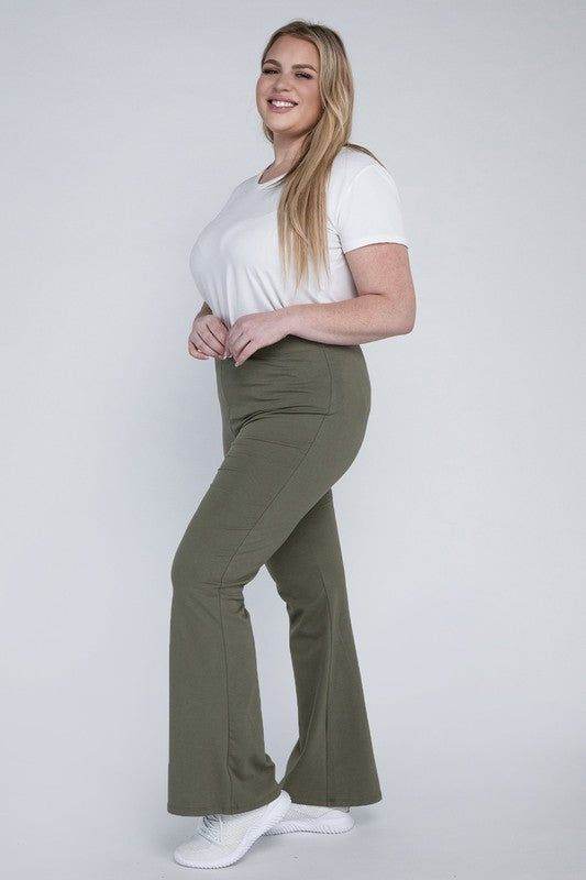 Plus Everyday Flare Bottoms - us.meeeshop