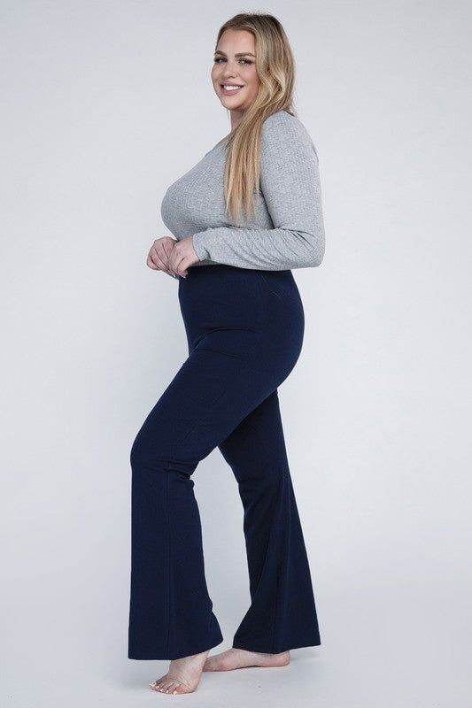 Plus Everyday Flare Bottoms - us.meeeshop