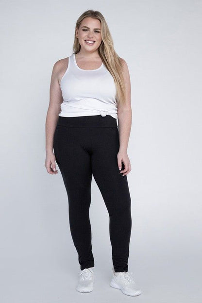 Plus Everyday Leggings with Pockets - us.meeeshop