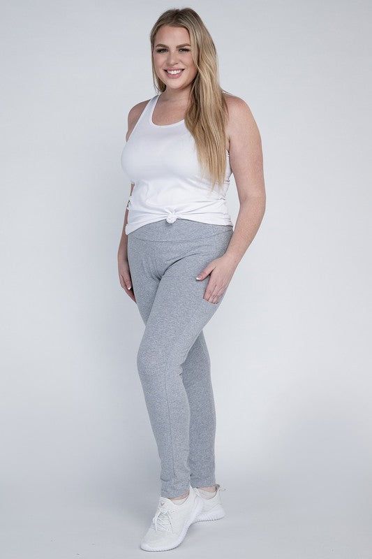 Plus Everyday Leggings with Pockets - us.meeeshop