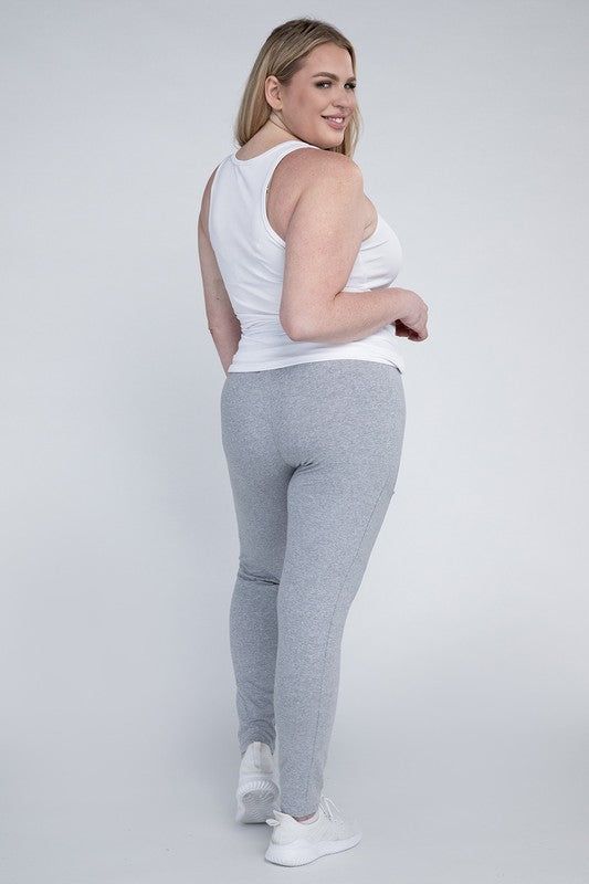 Plus Everyday Leggings with Pockets - us.meeeshop