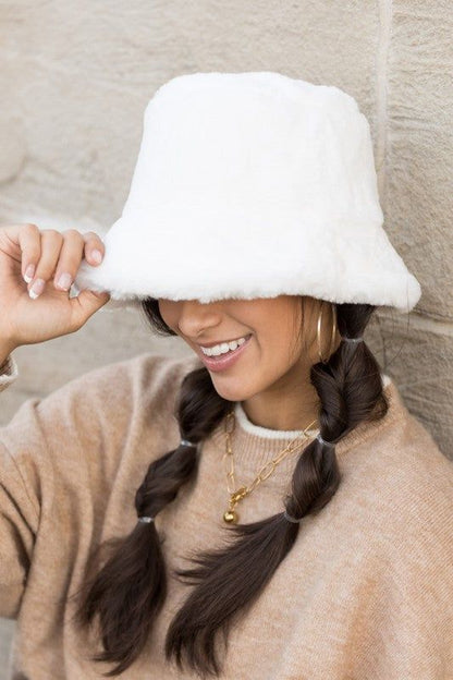 Plush Bucket Hat us.meeeshop - 