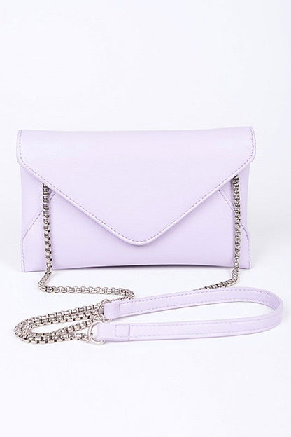 Pop Color Classic Envelope Clutch Bag us.meeeshop - 