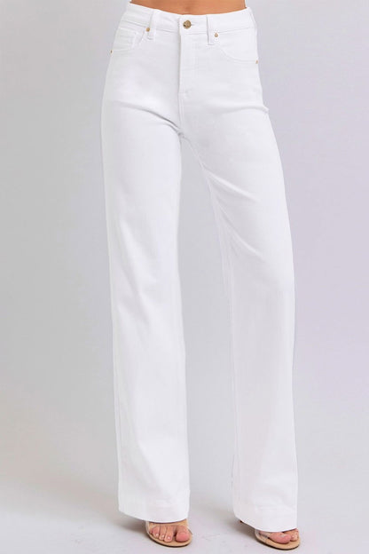 RISEN Full Size High Waist Straight Jeans us.meeeshop - Pants