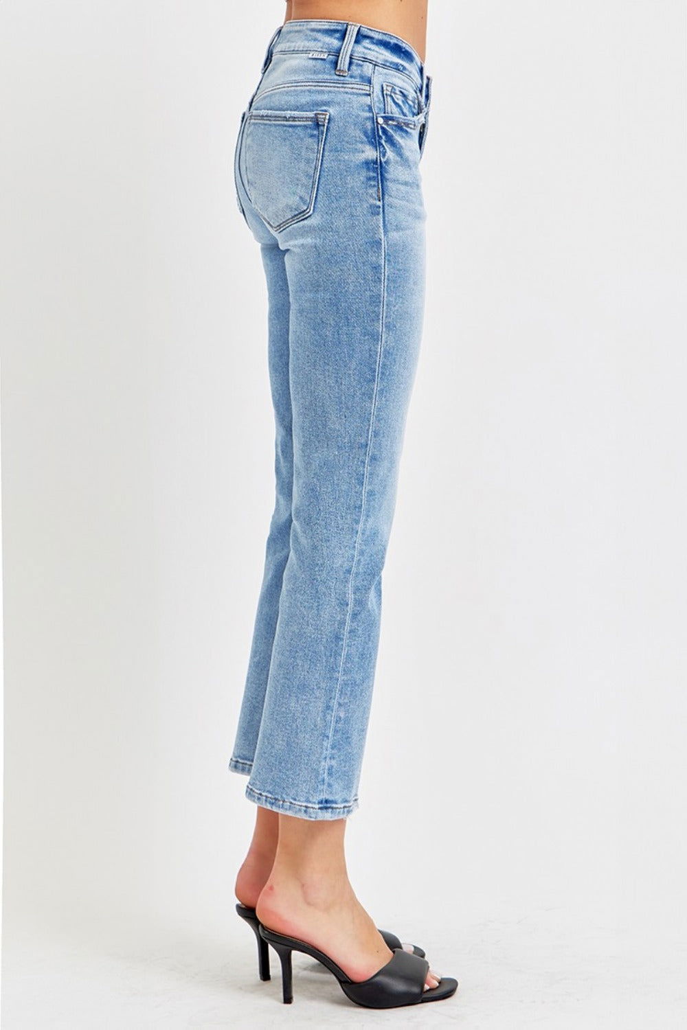 RISEN Full Size Low Rise Crop Slim Straight Jeans us.meeeshop - 