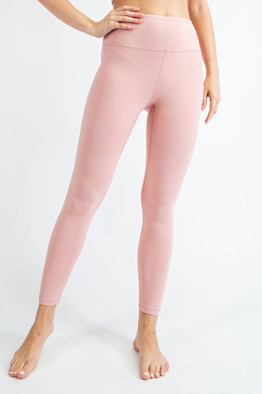 Rae Mode Butter Soft Basic Full Length Leggings us.meeeshop - Activewear