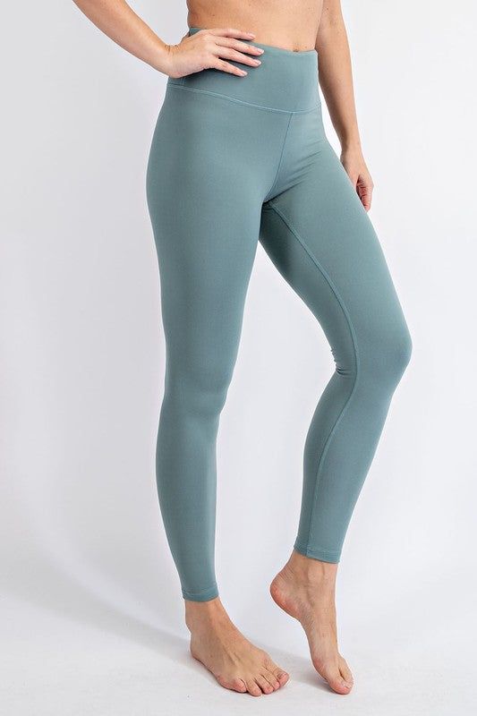 Rae Mode Butter Soft Basic Full Length Leggings us.meeeshop - 