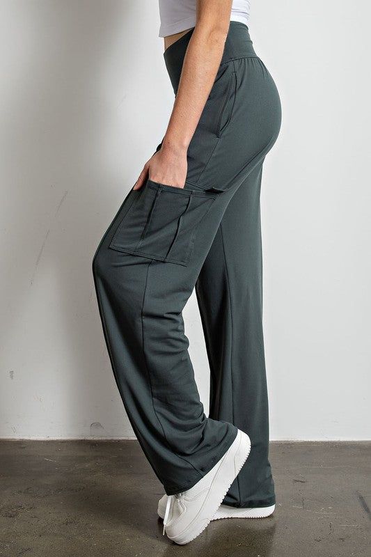 Rae Mode Butter Straight Leg Cargo Pants - us.meeeshop