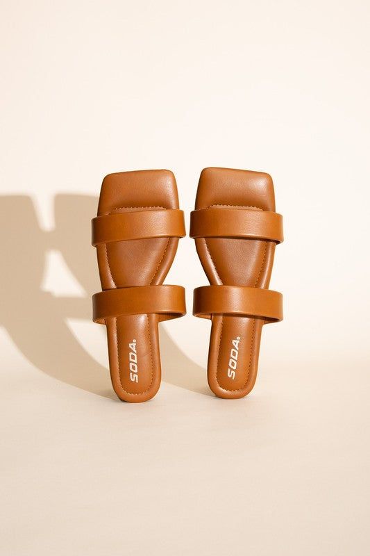 Ramsey-S Double Strap Slides us.meeeshop - Shoes