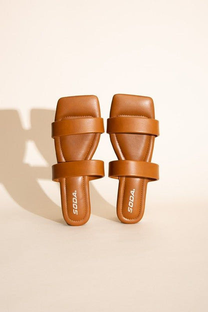 Ramsey-S Double Strap Slides - us.meeeshop