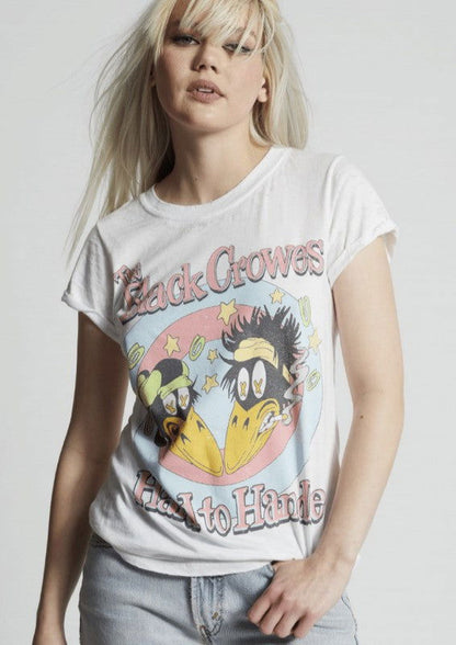 Recycled Karma 302473 - The Black Crowes Hard To Handle Tee us.meeeshop - 