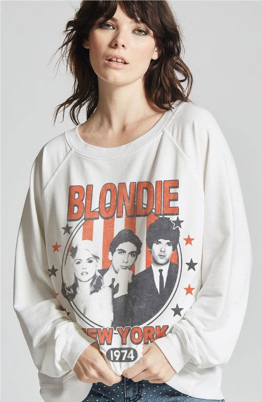 Recycled Karma 302625 - 130 Blondie Ny 1974 Sweatshirt us.meeeshop - Shirts & Tops