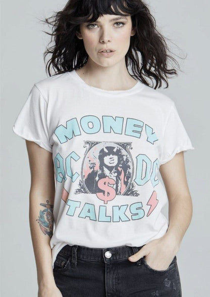 Recycled Karma 430 ACDC Money Talks Bolt us.meeeshop - Shirts & Tops