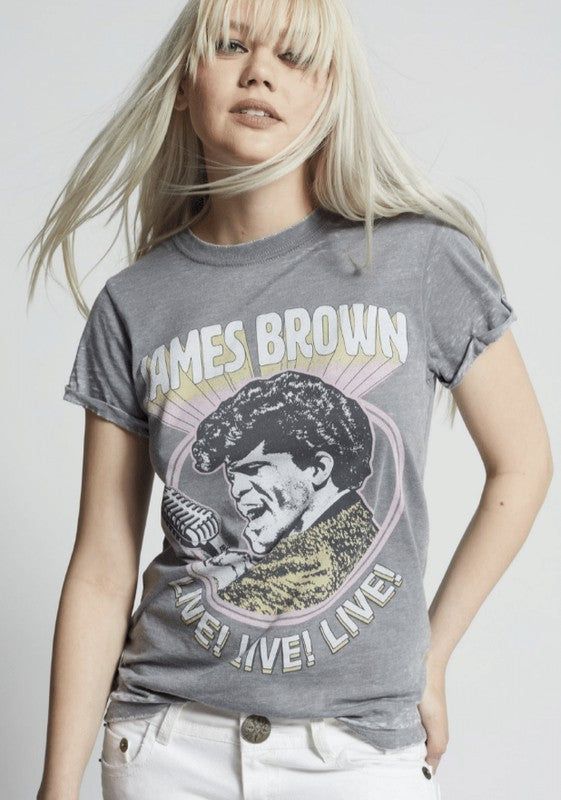 Recycled Karma James Brown Live! Tee us.meeeshop - 