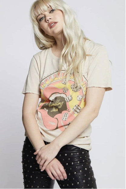 Recycled Karma The Rolling Stones Tumbling Dice Tee us.meeeshop - 