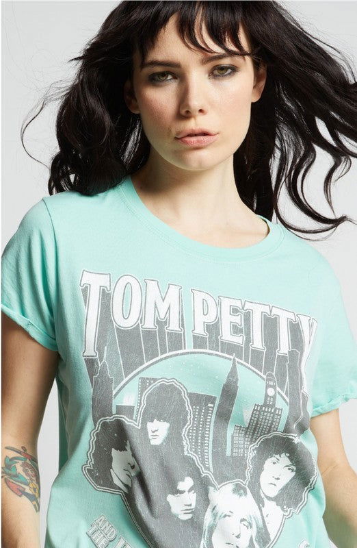 Recycled Karma Tom Petty And The Heartbreakers 1977 Fitted Tee us.meeeshop - Shirts & Tops