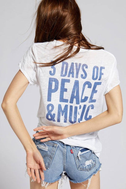 Recycled Karma Woodstock 3 Days of Peace & Music Tee us.meeeshop - 