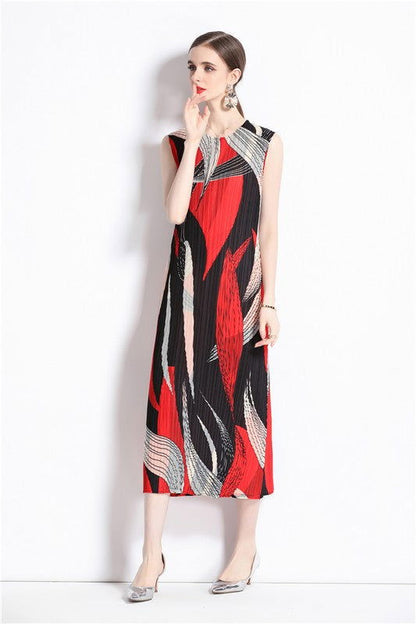 Red Sexy Fashion Maxi Dress us.meeeshop - 