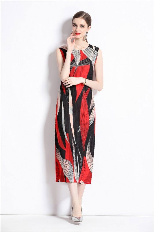 Red Sexy Fashion Maxi Dress us.meeeshop - 