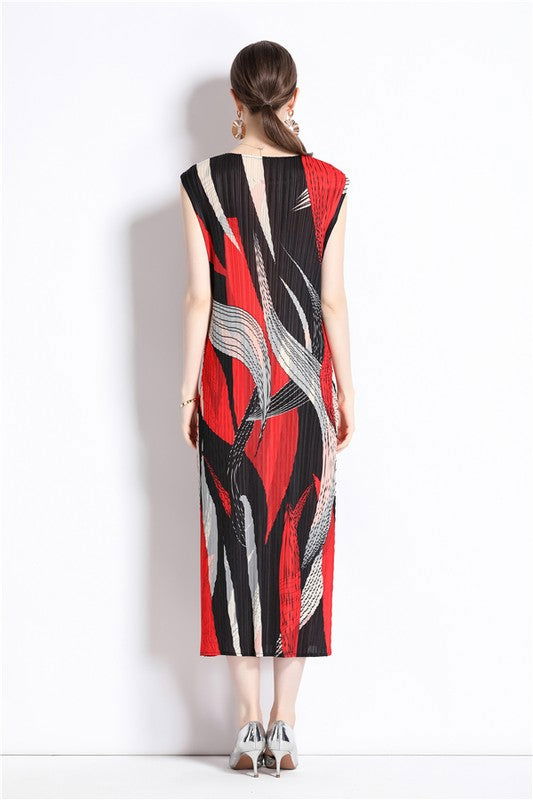 Red Sexy Fashion Maxi Dress us.meeeshop - 