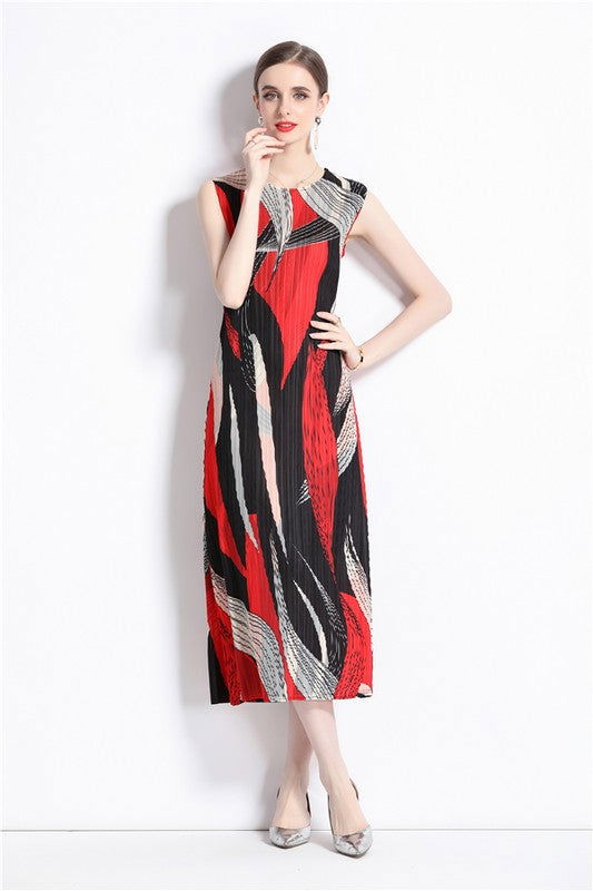 Red Sexy Fashion Maxi Dress us.meeeshop - 