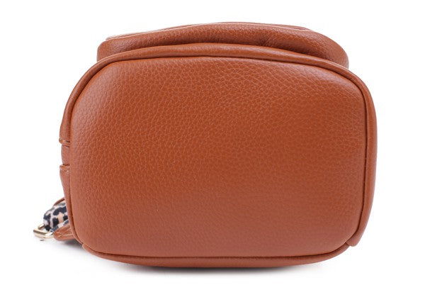 Remy Vegan Leather Sling Handbag Purse Belt Bag us.meeeshop - 