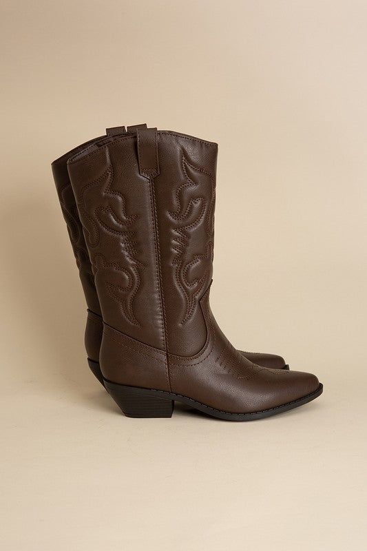 Rerun Western Boots us.meeeshop - 