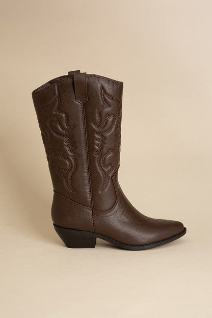 Rerun Western Boots us.meeeshop - 