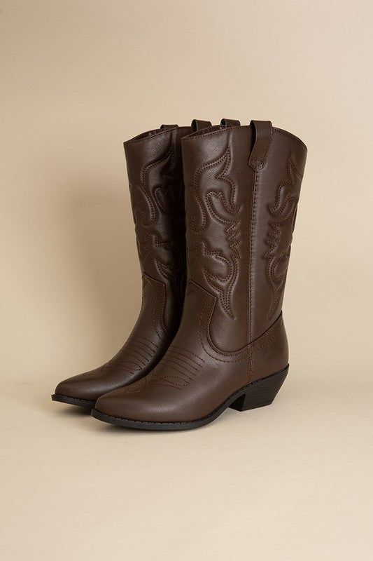 Rerun Western Boots us.meeeshop - 