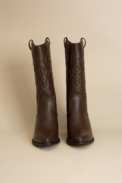 Rerun Western Boots us.meeeshop - 