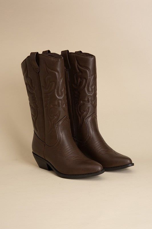 Rerun Western Boots us.meeeshop - 