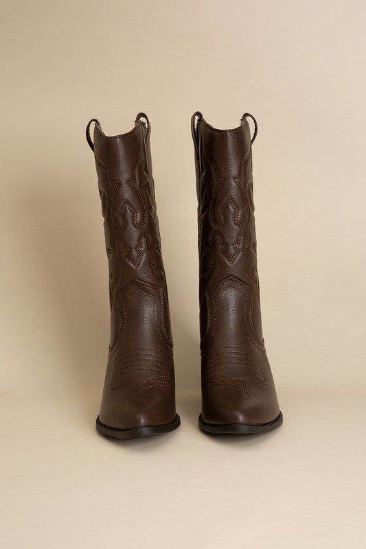 Rerun Western Boots - us.meeeshop