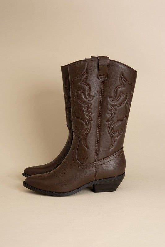 Rerun Western Boots - us.meeeshop