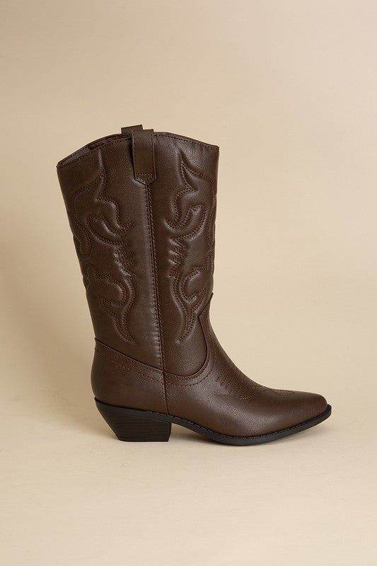 Rerun Western Boots - us.meeeshop