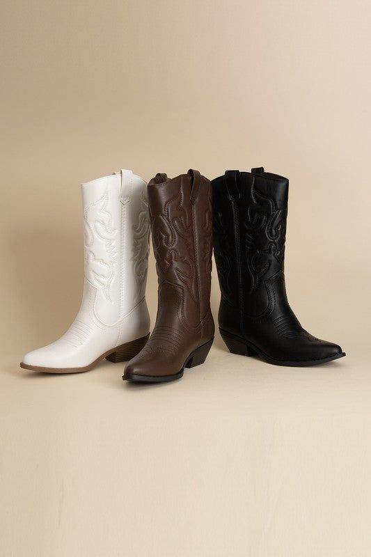 Rerun Western Boots - us.meeeshop