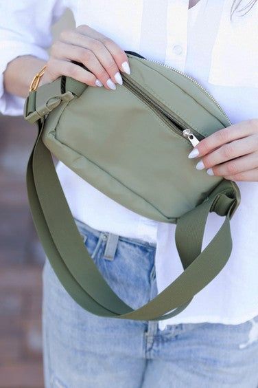 Roam 2L Nylon Sling Belt Bum Fanny Bag us.meeeshop - 