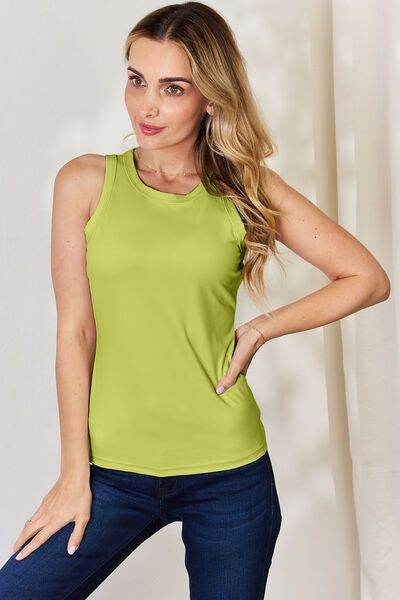 Round Neck Slim Tank - us.meeeshop