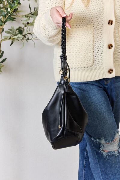 SHOMICO Braided Strap Shoulder Bag us.meeeshop - 