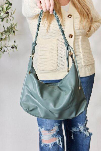 SHOMICO Braided Strap Shoulder Bag - us.meeeshop