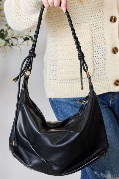 SHOMICO Braided Strap Shoulder Bag - us.meeeshop