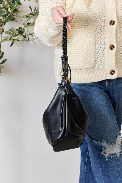 SHOMICO Braided Strap Shoulder Bag - us.meeeshop