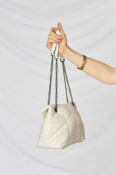 SHOMICO PU Leather Chain Handbag - us.meeeshop