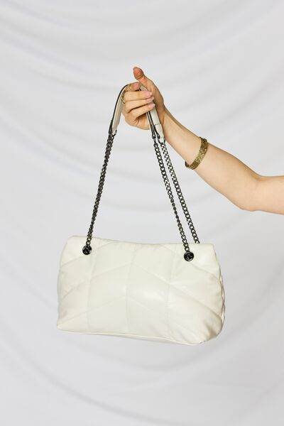 SHOMICO PU Leather Chain Handbag - us.meeeshop