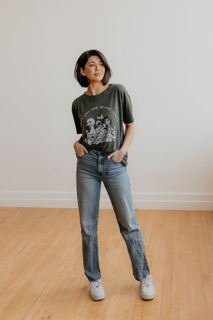 Sesame Street Peace and Love Tee