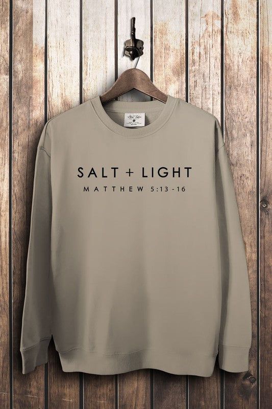 Salt and Light Sweatshirts us.meeeshop - Shirts & Tops