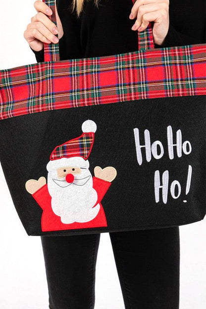 Santa Claus Christmas Oversized Tote Bag us.meeeshop - 