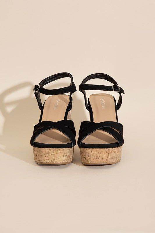 Sedona-1 Wedge Heel Sandals - us.meeeshop