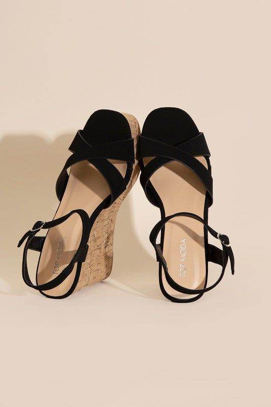 Sedona-1 Wedge Heel Sandals - us.meeeshop